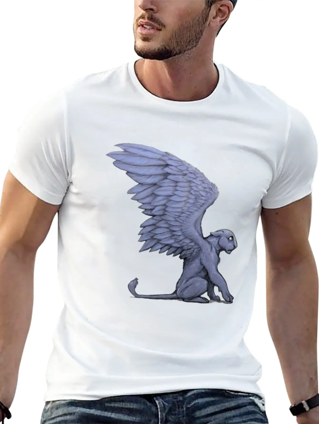 Lion Myth Modern Fit Casual T-Shirt – Clean And Versatile Design
