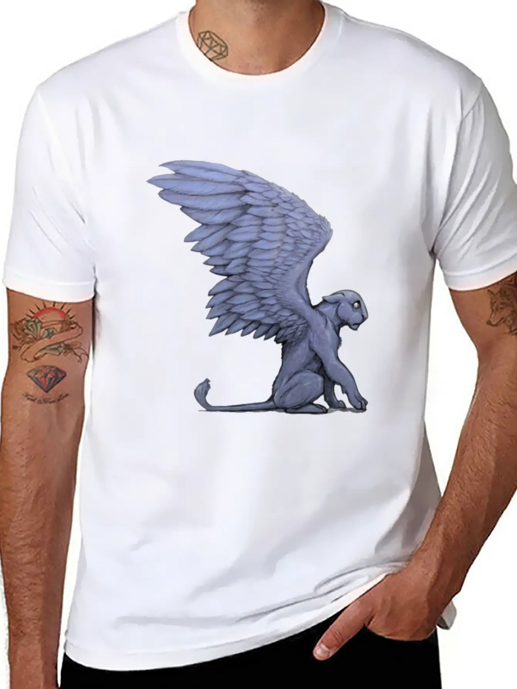 Lion Myth Modern Fit Casual T-Shirt – Clean And Versatile Design