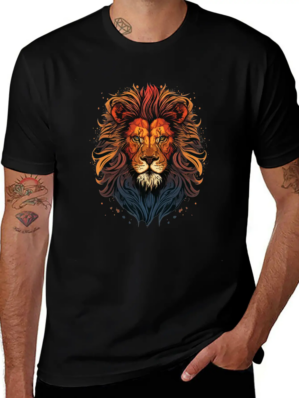 Lion Owner Essential Cotton Tee For Daily Outfits – Unisex Style