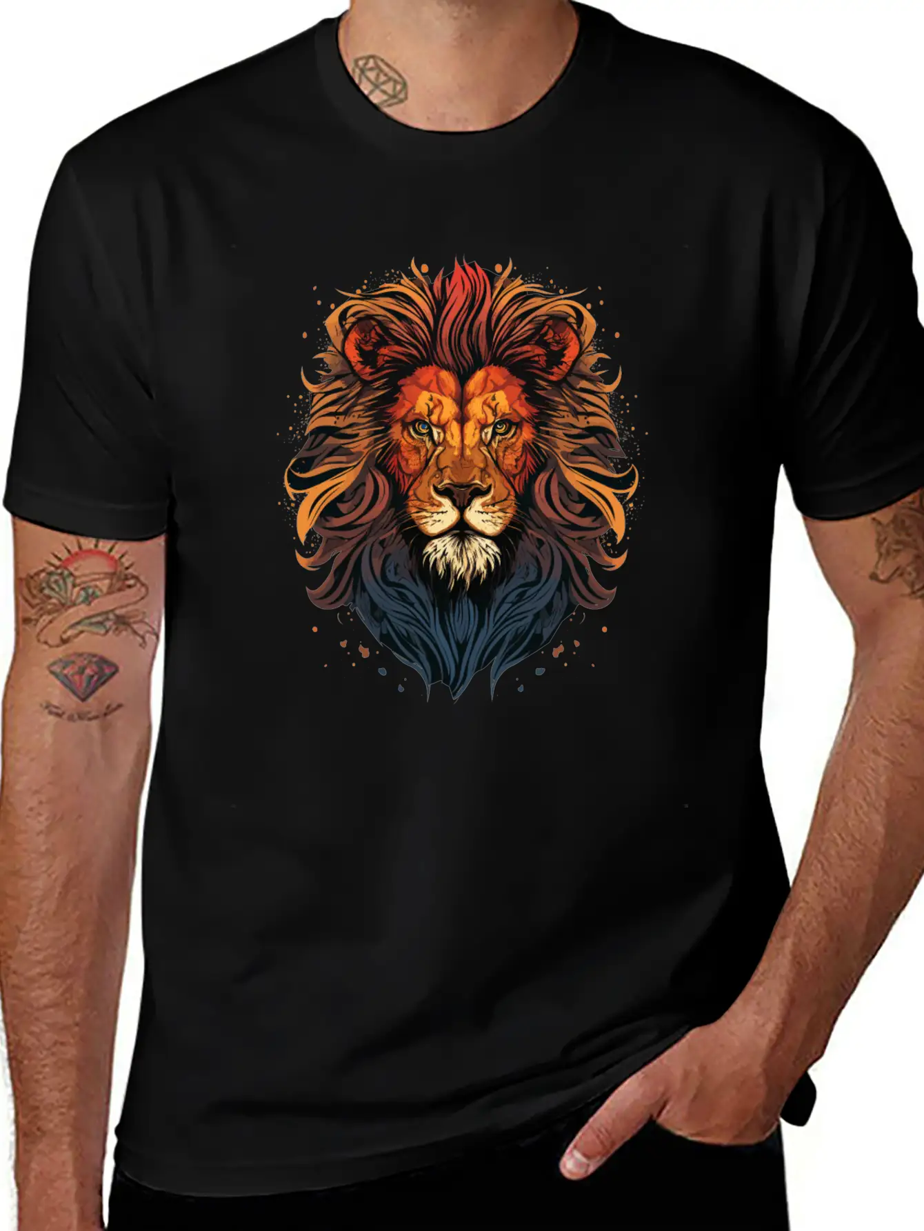Lion Owner Essential Cotton Tee For Daily Outfits – Unisex Style