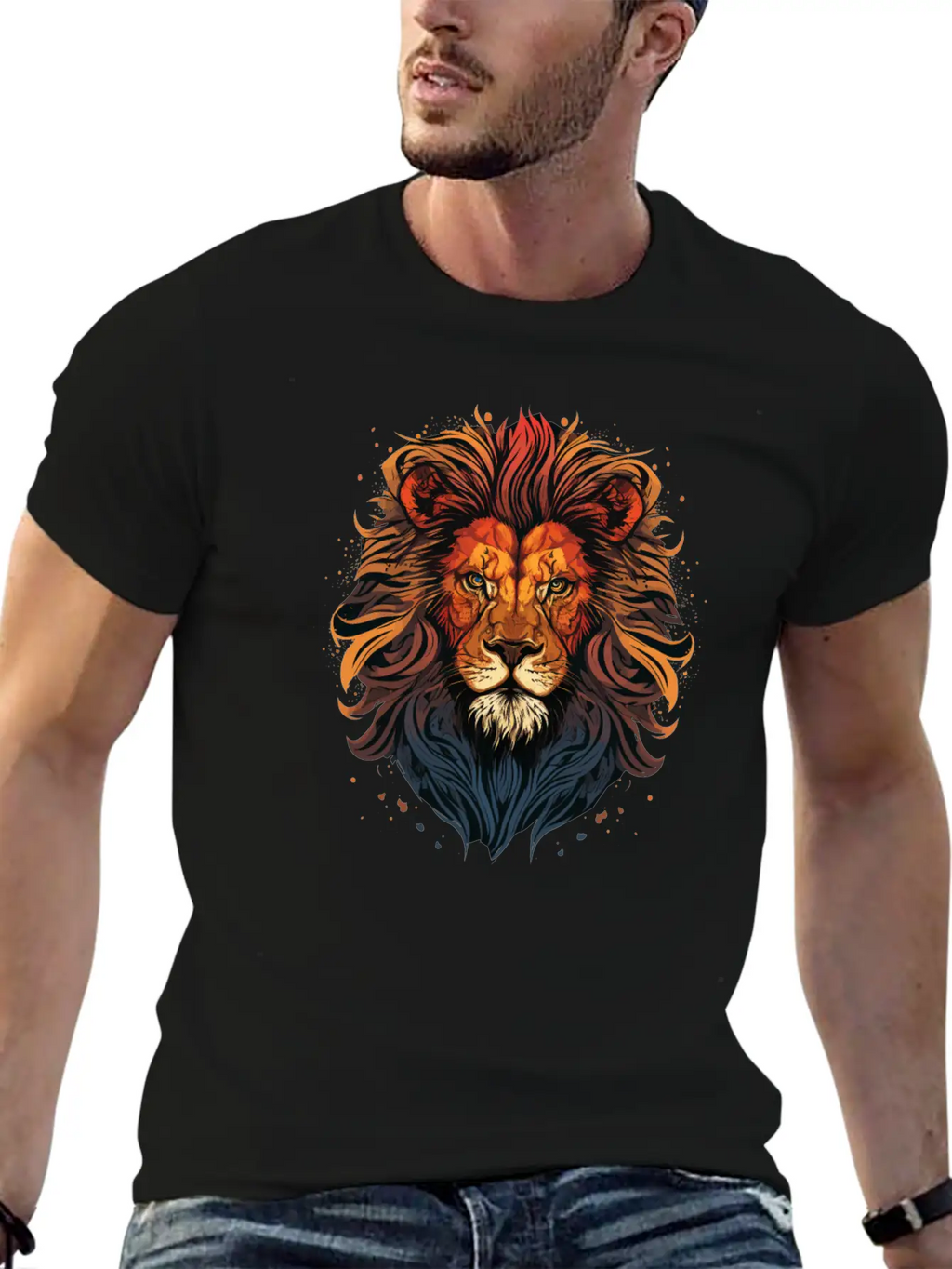 Lion Owner Essential Cotton Tee For Daily Outfits – Unisex Style