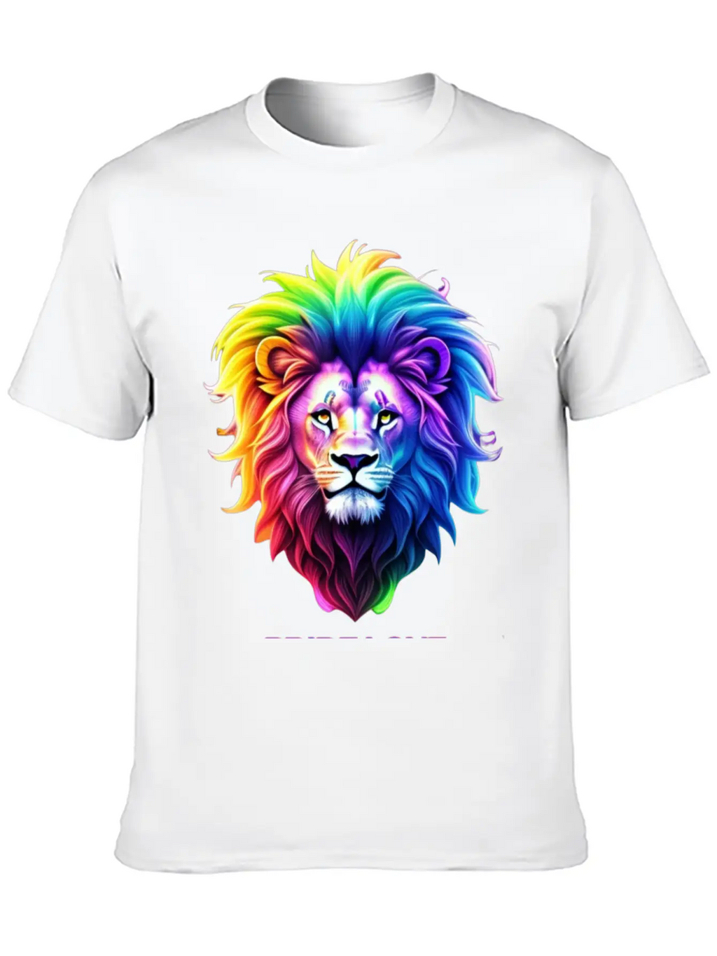 Lion Pride Breathable Soft Cotton T-Shirt – Timeless Casual Look