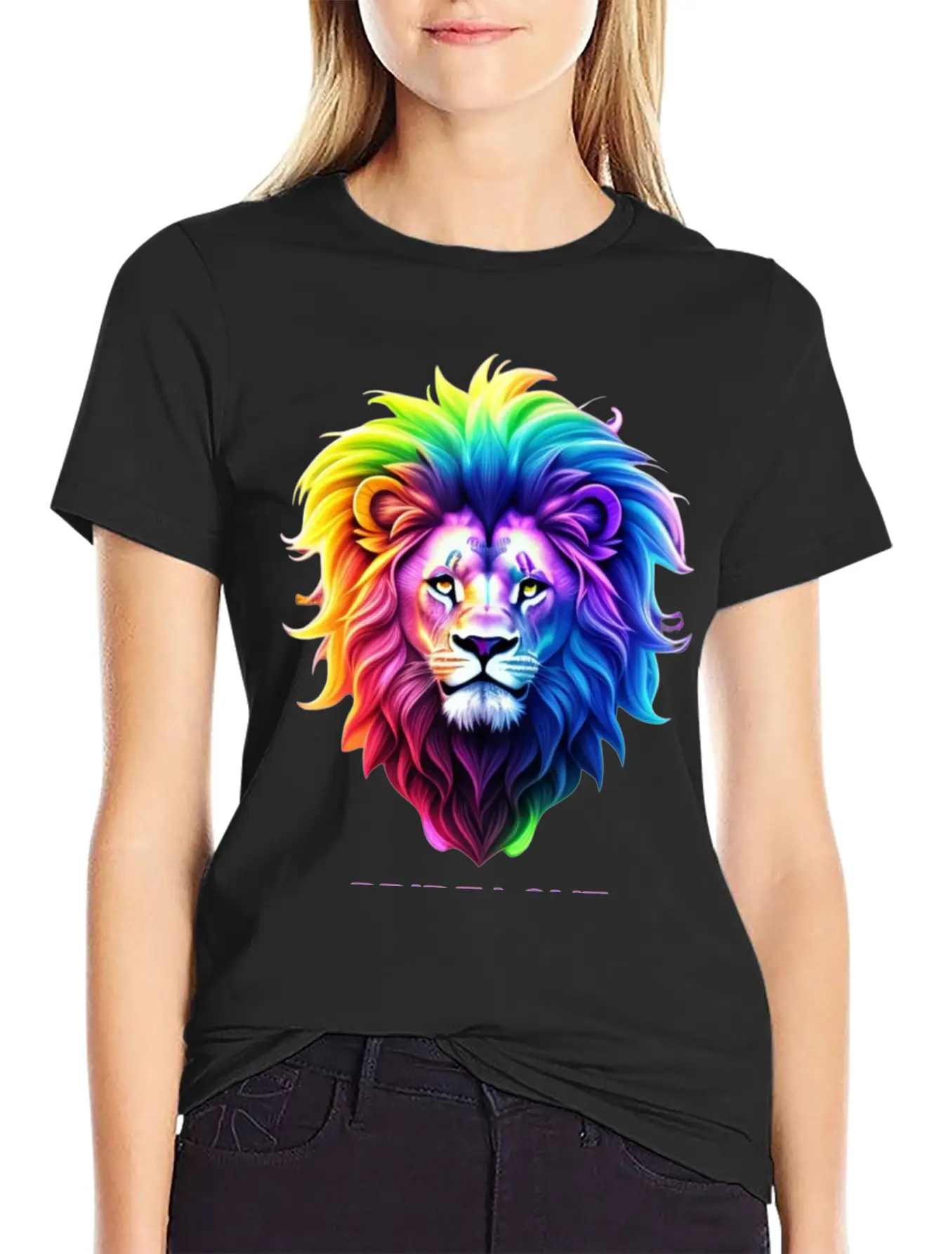 Lion Pride Breathable Soft Cotton T-Shirt – Timeless Casual Look