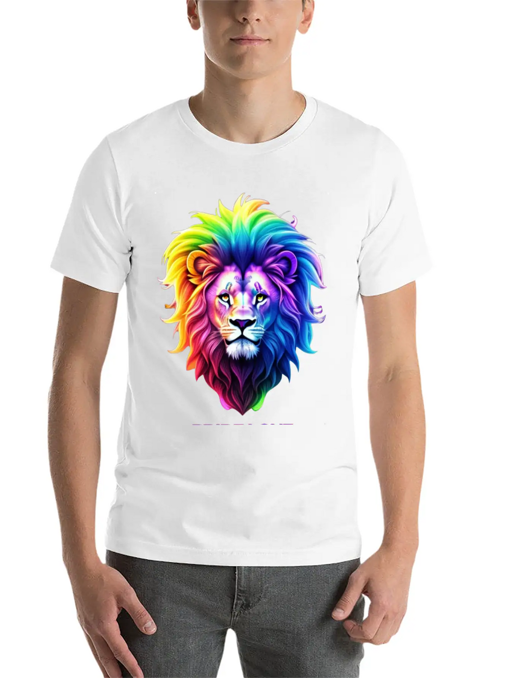 Lion Pride Breathable Soft Cotton T-Shirt – Timeless Casual Look