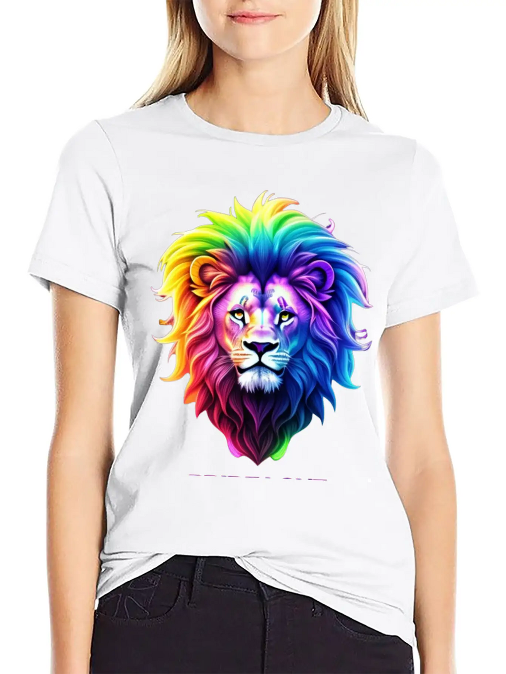 Lion Pride Breathable Soft Cotton T-Shirt – Timeless Casual Look