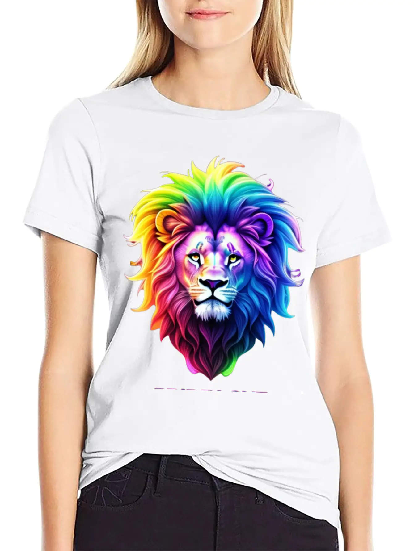 Lion Pride Breathable Soft Cotton T-Shirt – Timeless Casual Look