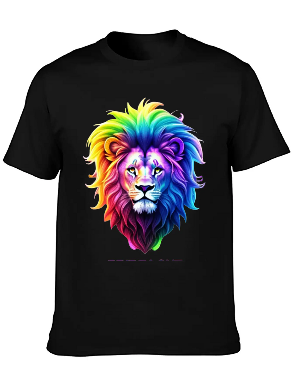 Lion Pride Breathable Soft Cotton T-Shirt – Timeless Casual Look