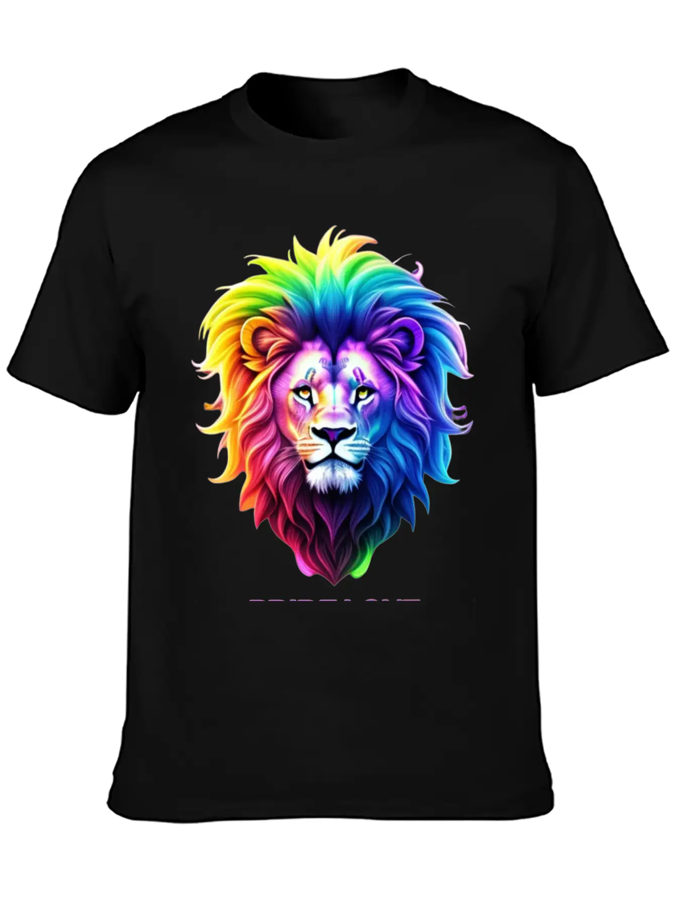 Lion Pride Breathable Soft Cotton T-Shirt – Timeless Casual Look