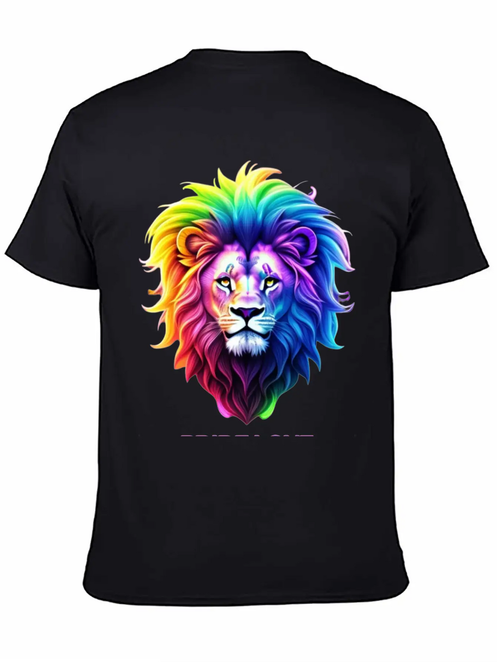 Lion Pride Breathable Soft Cotton T-Shirt – Timeless Casual Look