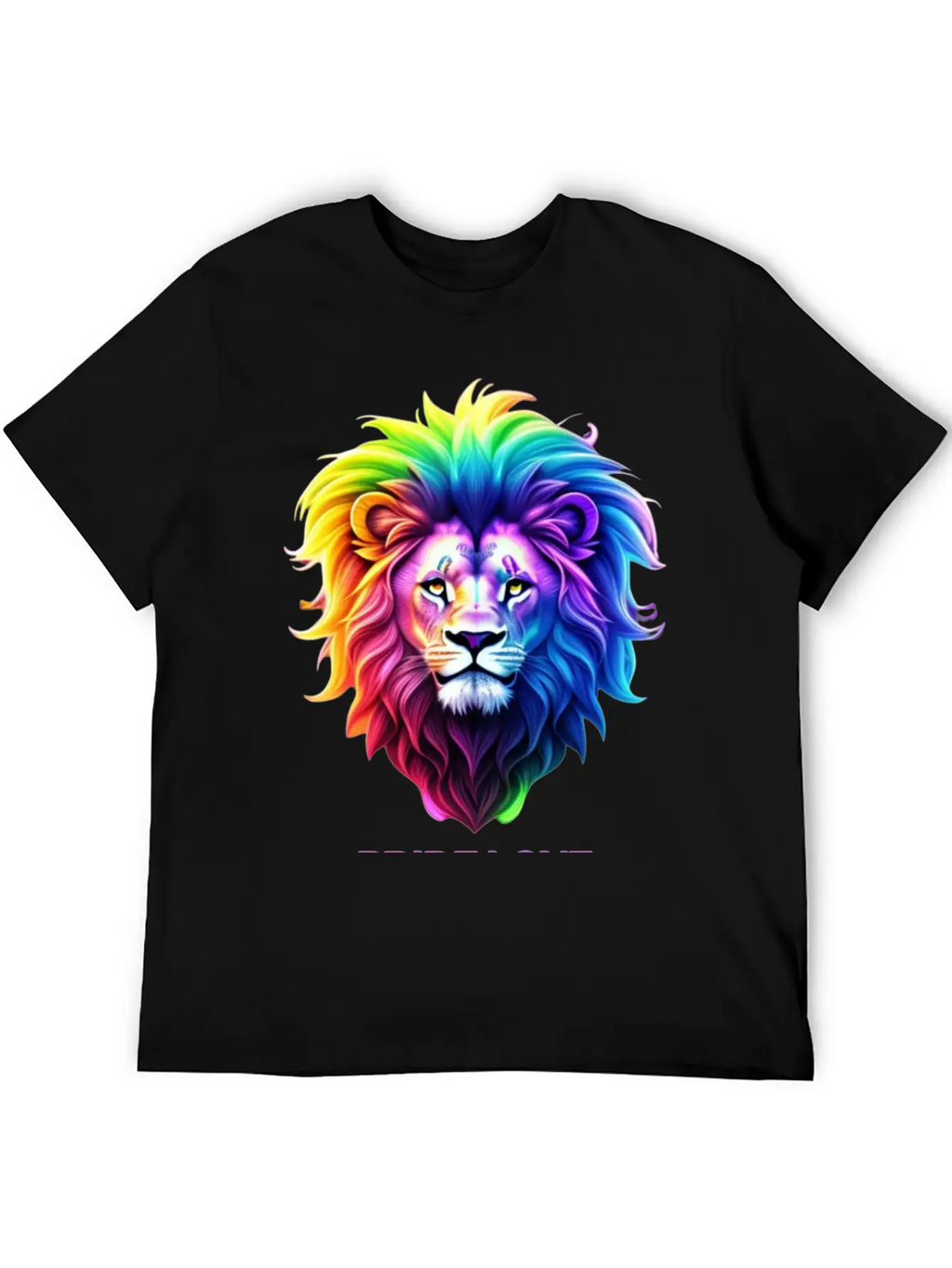 Lion Pride Breathable Soft Cotton T-Shirt – Timeless Casual Look