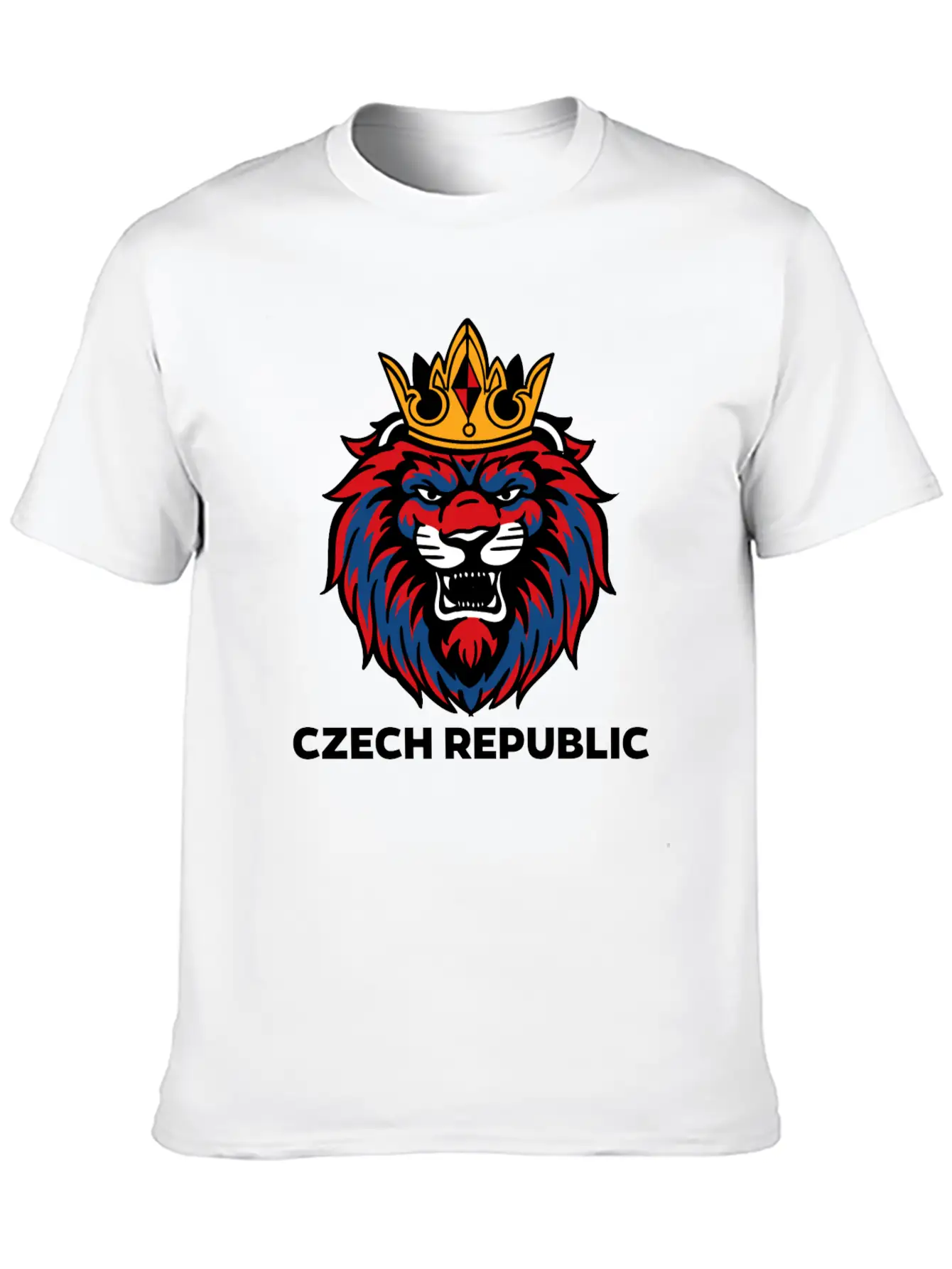 Lion Soccer League Essential Cotton Tee For Daily Outfits – Unisex Style