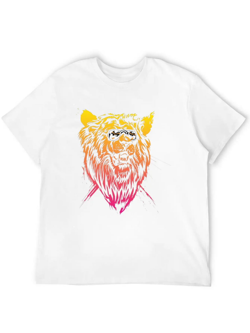 Lion Spirit Relaxed Everyday Tee – Lightweight And Durable Cotton