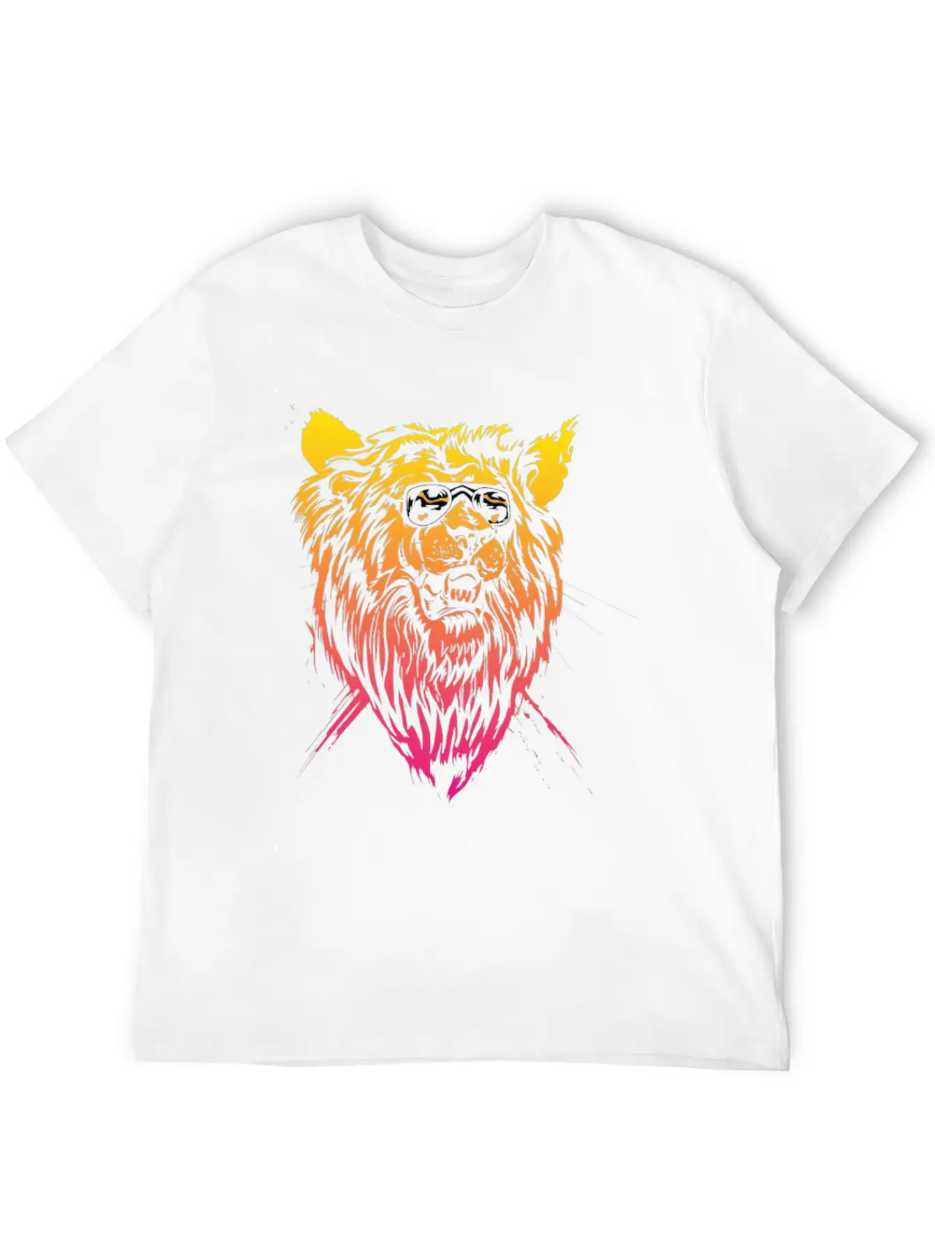 Lion Spirit Relaxed Everyday Tee – Lightweight And Durable Cotton
