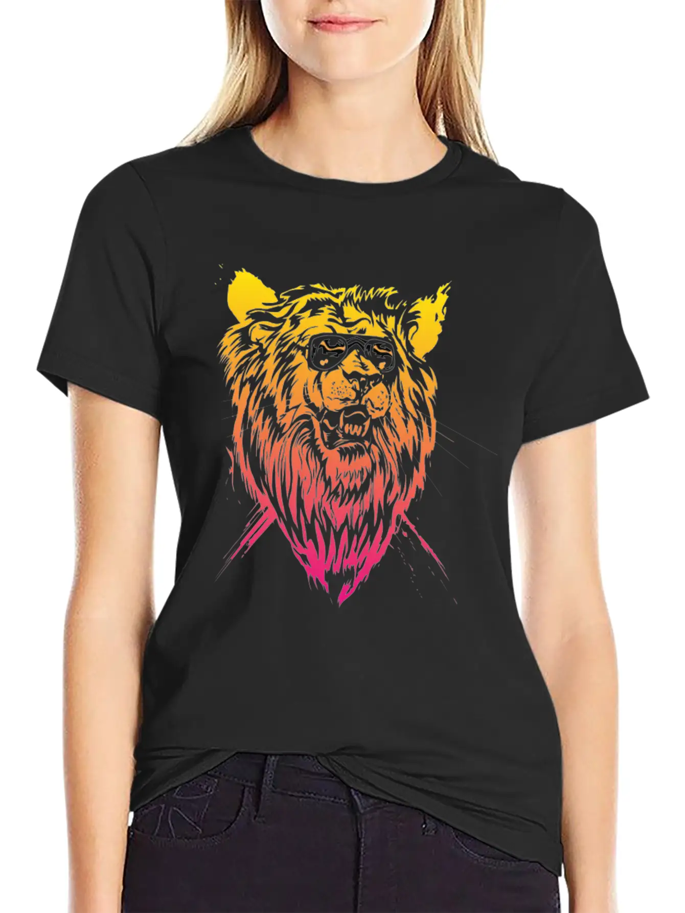 Lion Spirit Relaxed Everyday Tee – Lightweight And Durable Cotton
