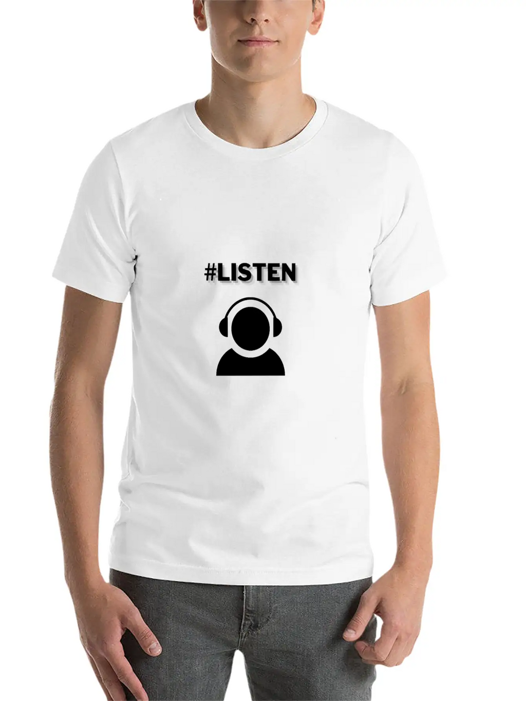 Listen To Music And Enjoy Live With The Beat Of It Breathable Soft Cotton T-Shirt – Timeless Casual Look