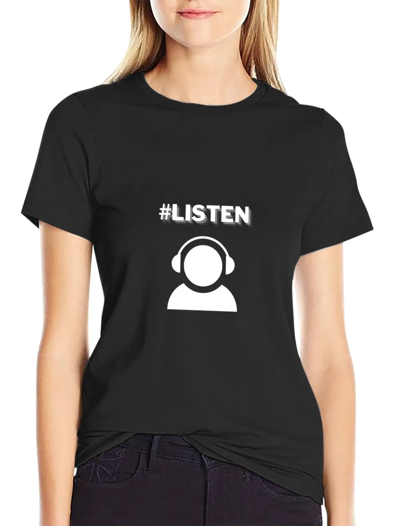 Listen To Music And Enjoy Live With The Beat Of It Breathable Soft Cotton T-Shirt – Timeless Casual Look