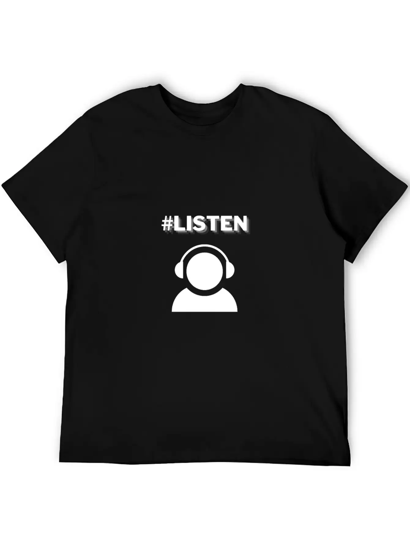 Listen To Music And Enjoy Live With The Beat Of It Breathable Soft Cotton T-Shirt – Timeless Casual Look