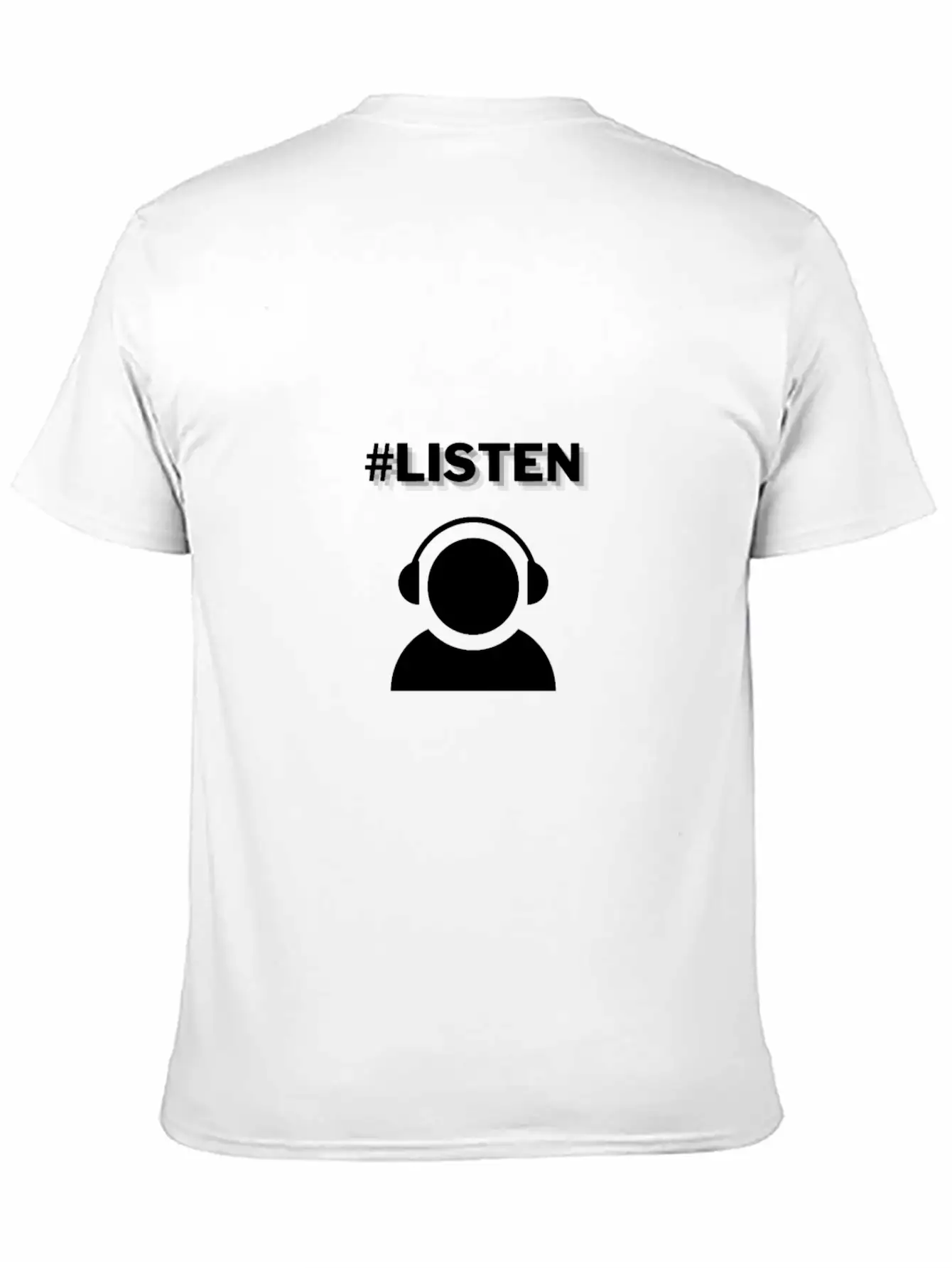 Listen To Music And Enjoy Live With The Beat Of It Breathable Soft Cotton T-Shirt – Timeless Casual Look