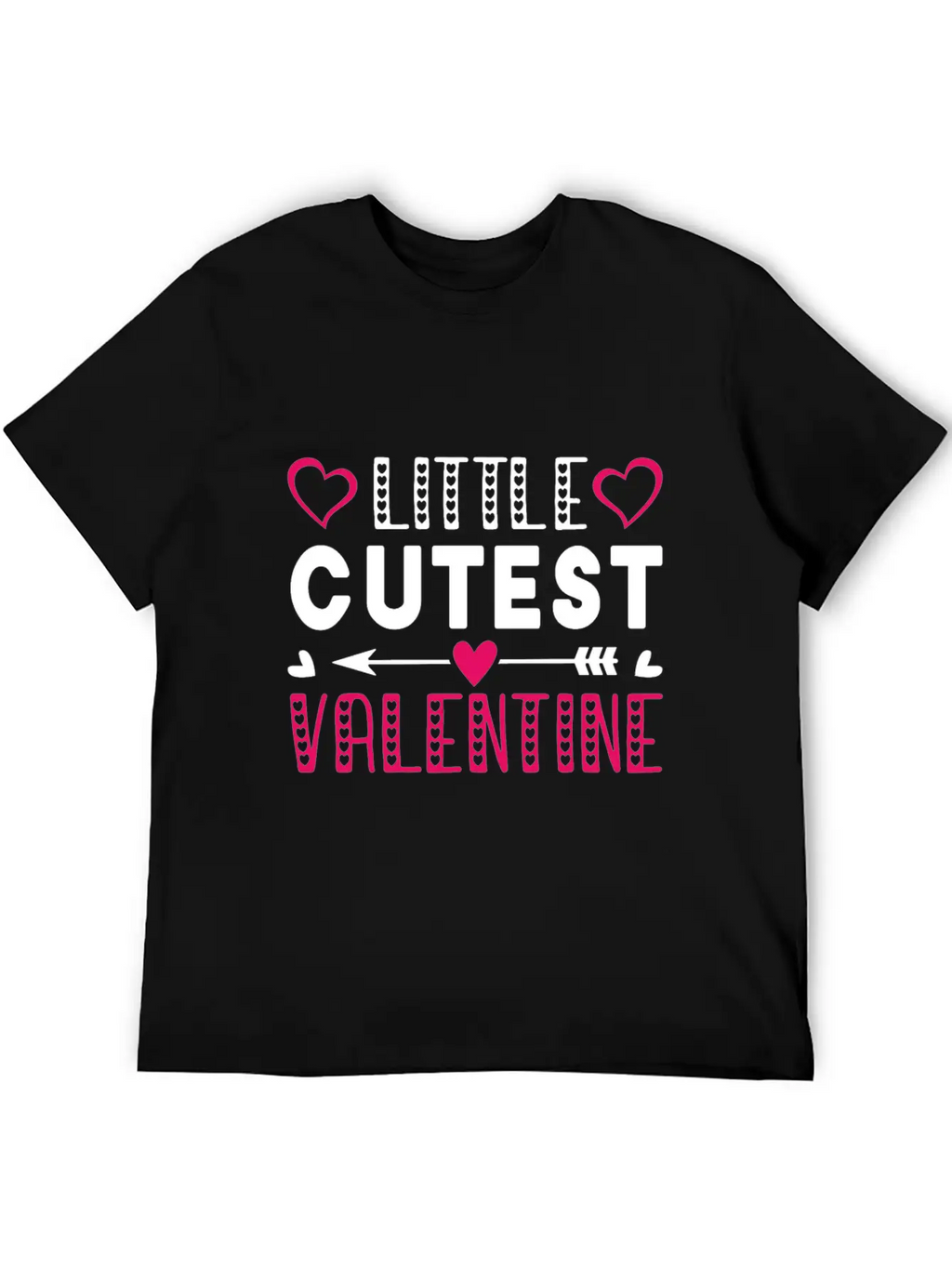 Litte Cutest Valentine Design Stylish Everyday T-Shirt – Unisex Basic Cotton Tee
