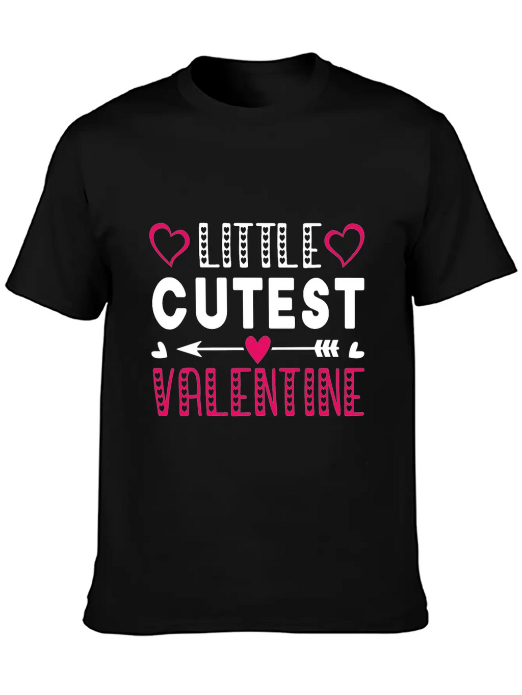 Litte Cutest Valentine Design Stylish Everyday T-Shirt – Unisex Basic Cotton Tee