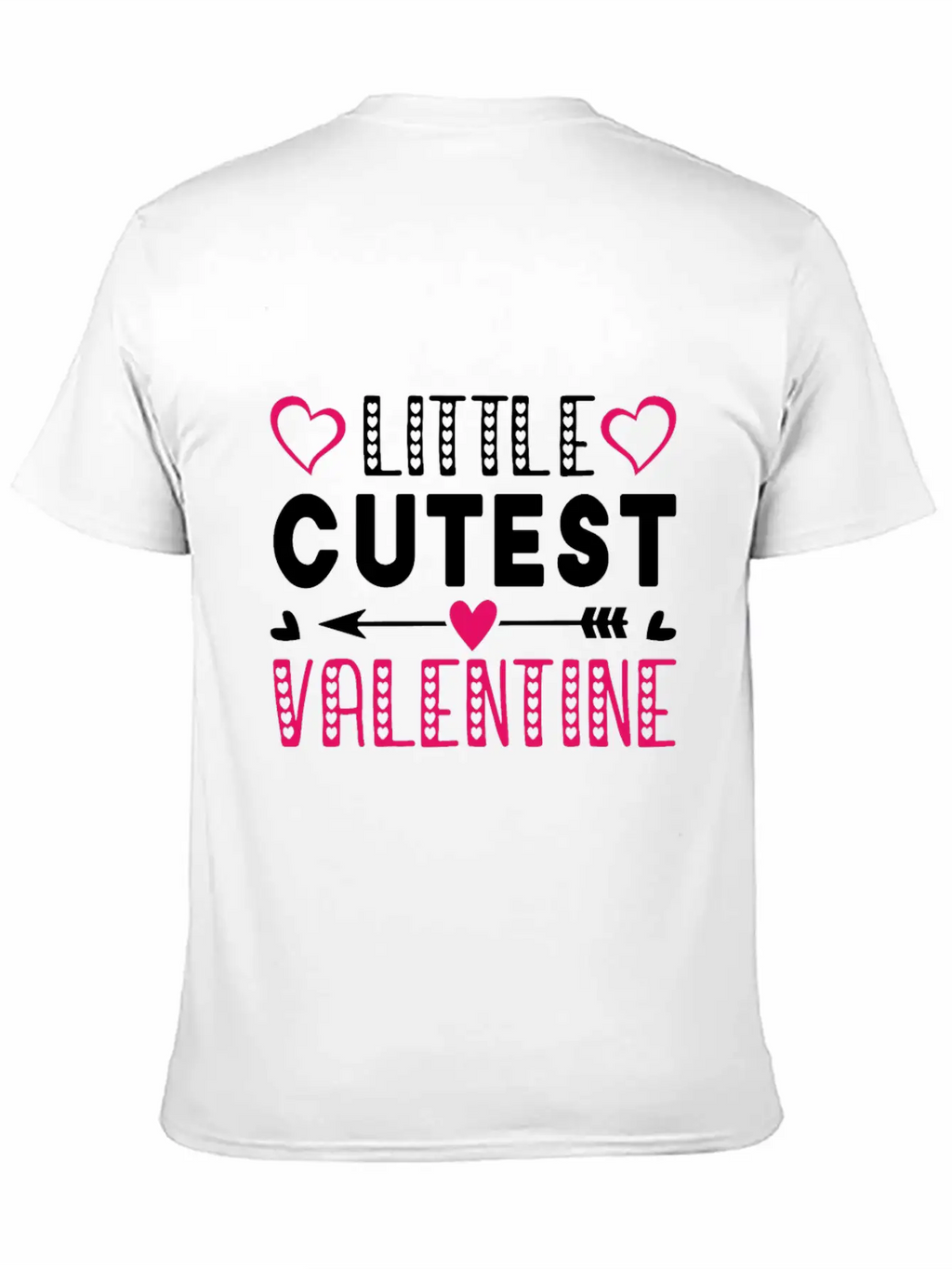 Litte Cutest Valentine Design Stylish Everyday T-Shirt – Unisex Basic Cotton Tee