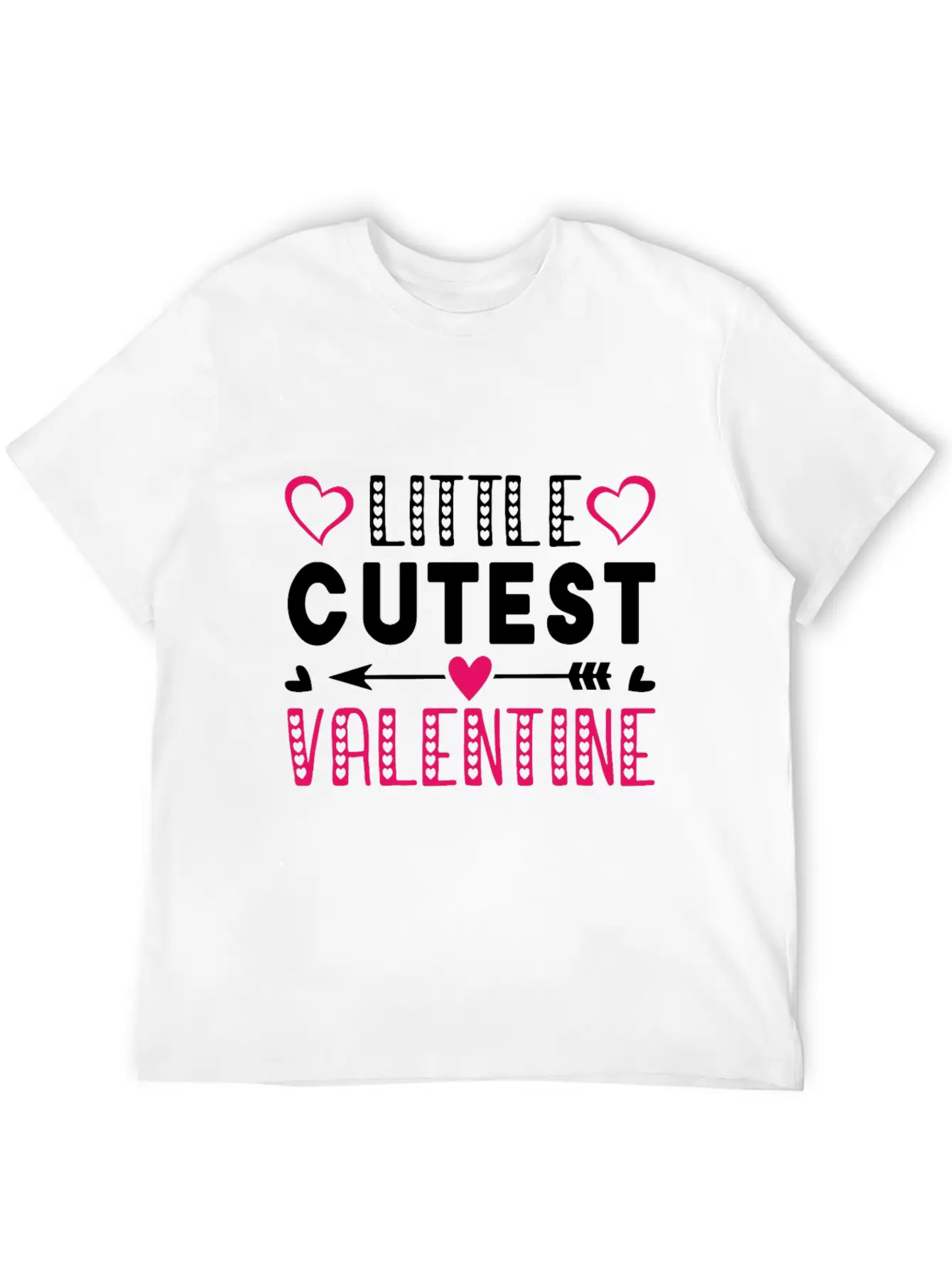 Litte Cutest Valentine Design Stylish Everyday T-Shirt – Unisex Basic Cotton Tee