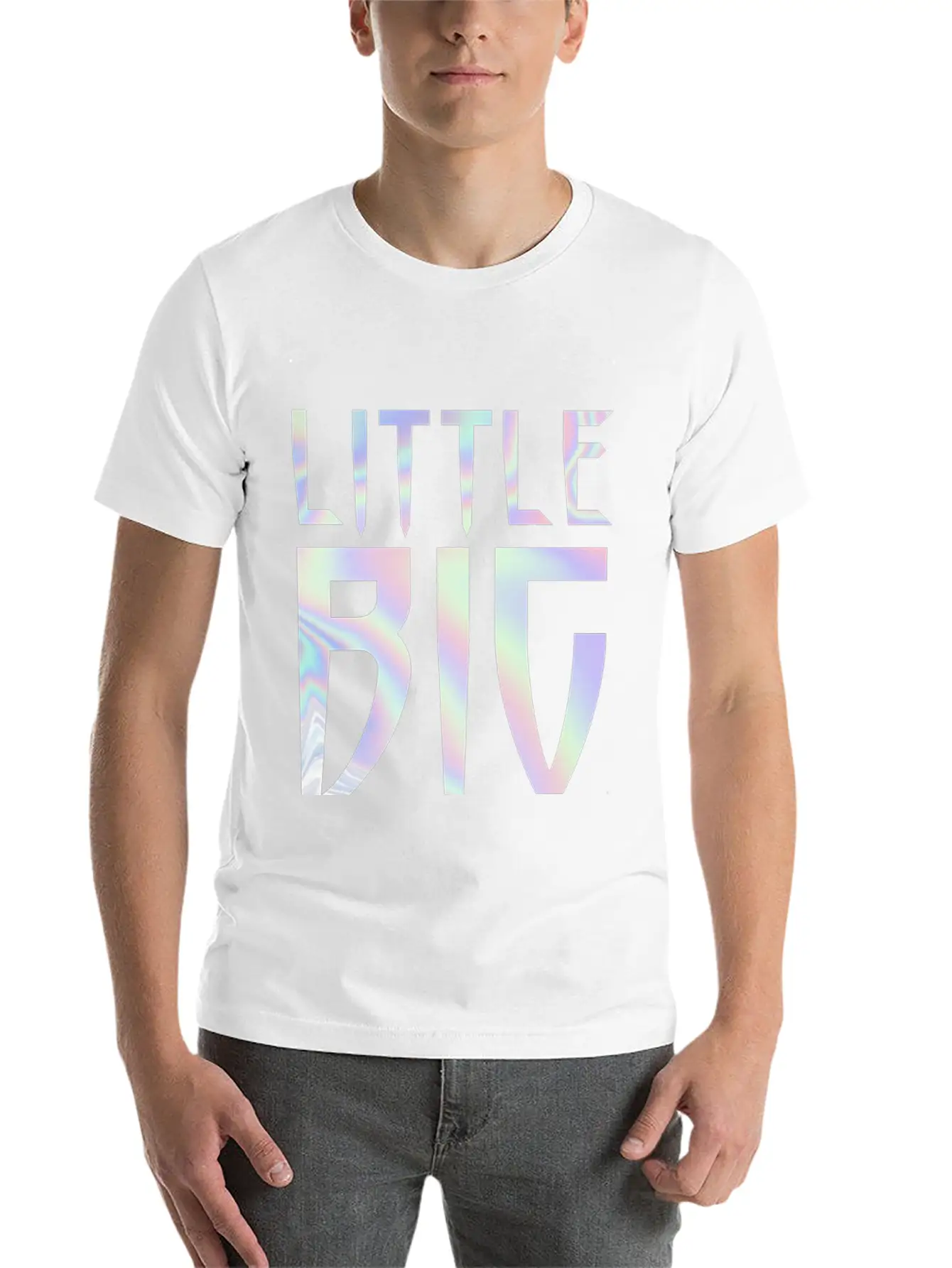 Little Big Band Logo Relaxed Everyday Tee – Lightweight And Durable Cotton