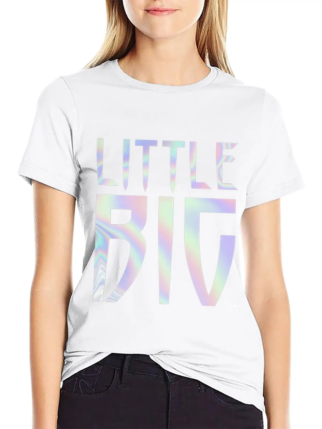 Little Big Band Logo Relaxed Everyday Tee – Lightweight And Durable Cotton