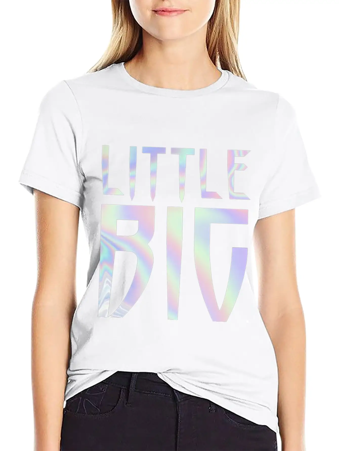 Little Big Band Logo Relaxed Everyday Tee – Lightweight And Durable Cotton