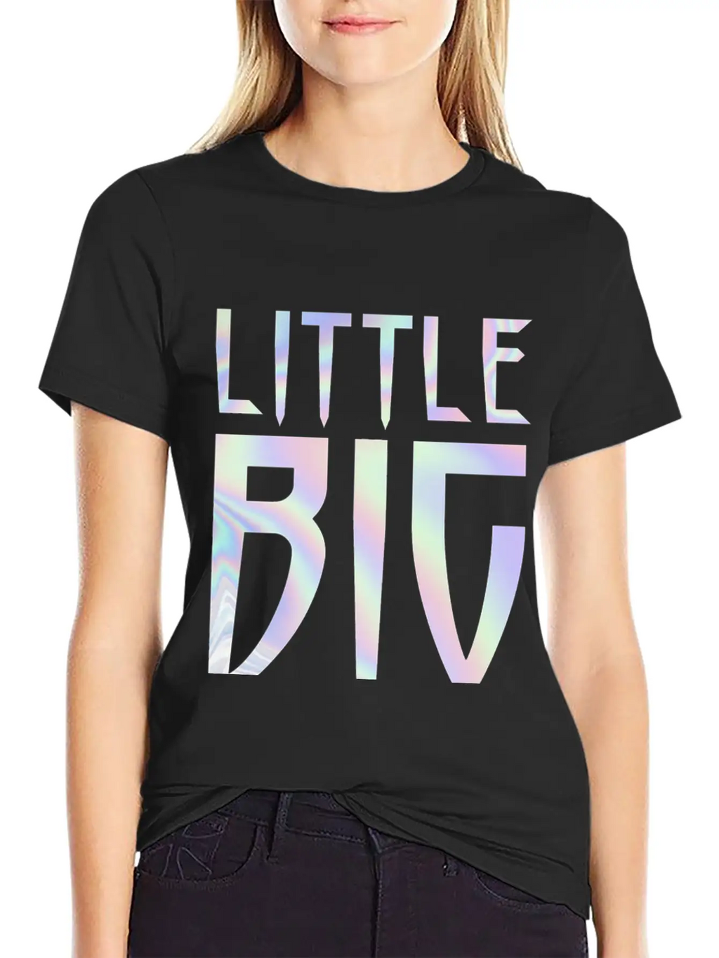 Little Big Band Logo Relaxed Everyday Tee – Lightweight And Durable Cotton