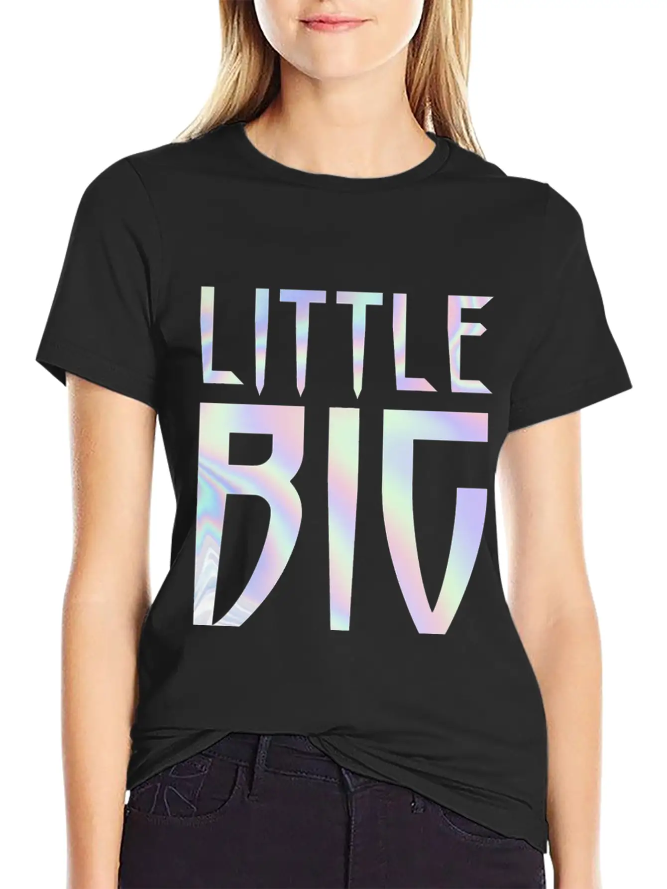 Little Big Band Logo Relaxed Everyday Tee – Lightweight And Durable Cotton