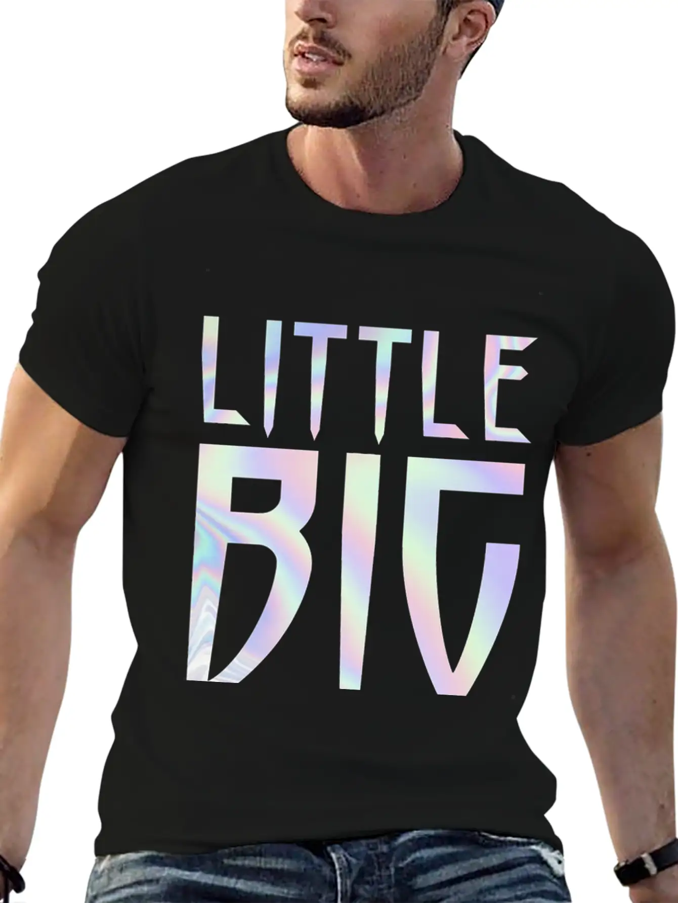 Little Big Band Logo Relaxed Everyday Tee – Lightweight And Durable Cotton