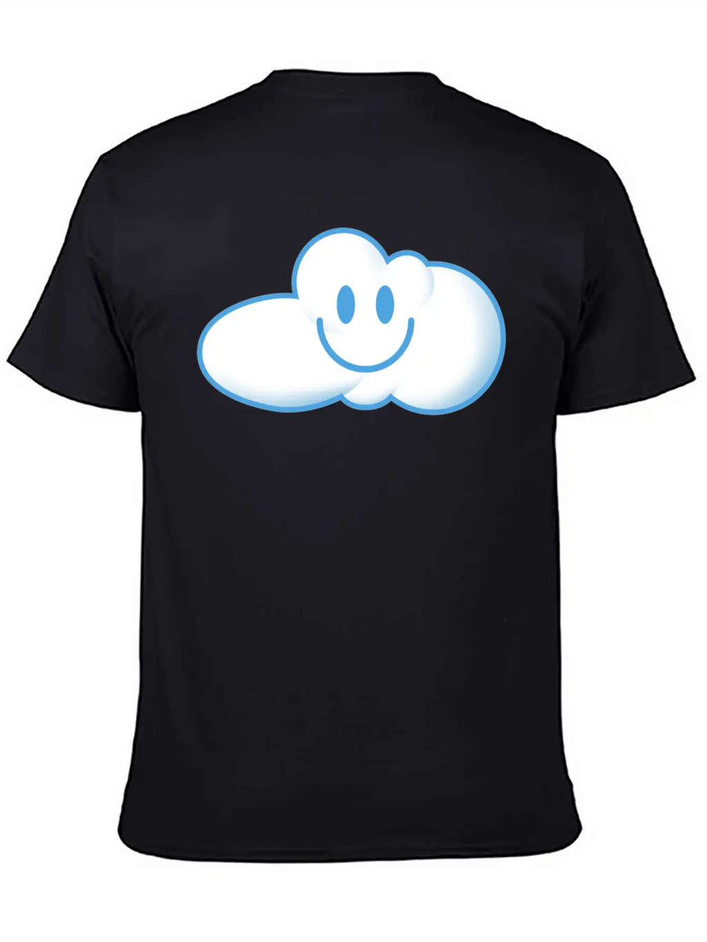 Little Cute Laughing Clouds Essential Cotton Tee For Daily Outfits – Unisex Style