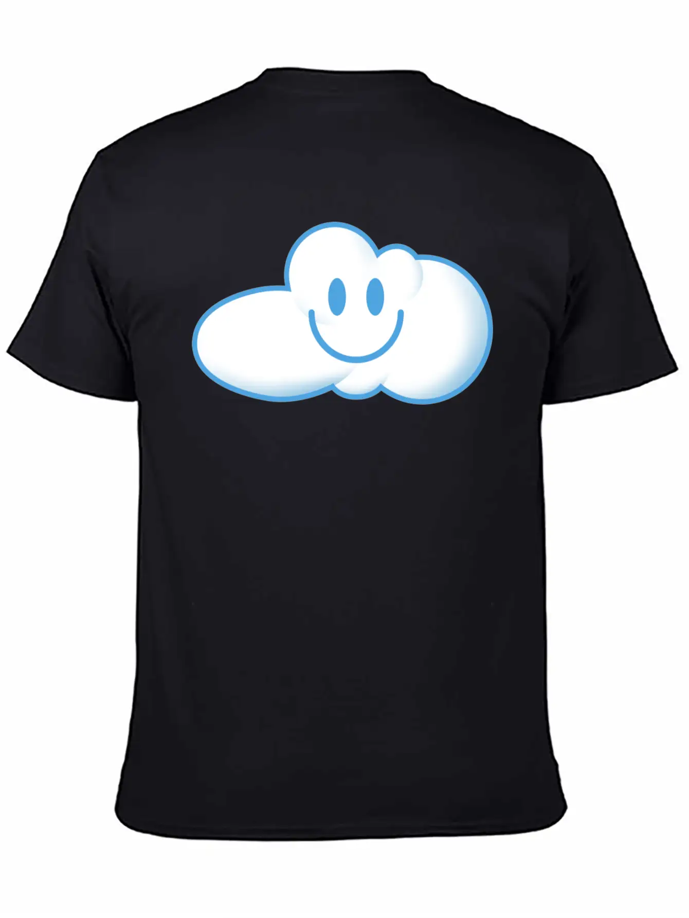 Little Cute Laughing Clouds Essential Cotton Tee For Daily Outfits – Unisex Style