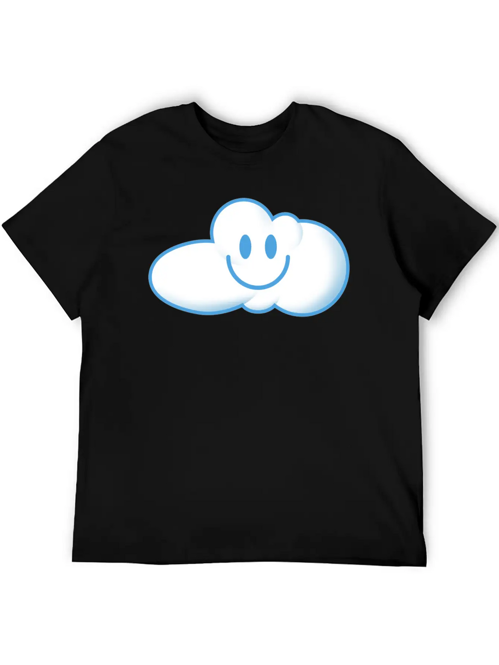 Little Cute Laughing Clouds Essential Cotton Tee For Daily Outfits – Unisex Style