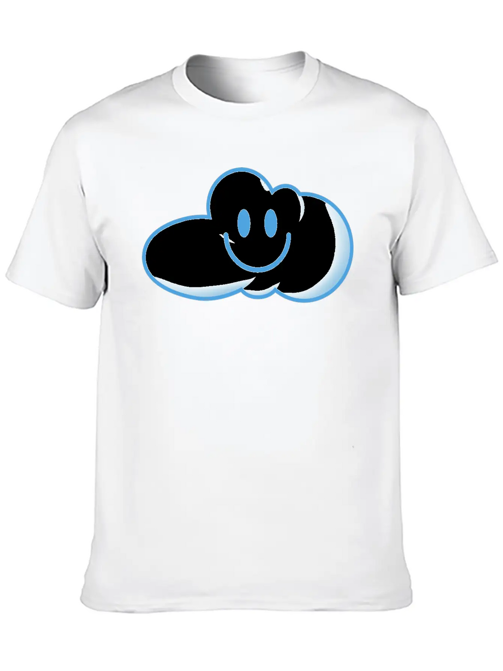 Little Cute Laughing Clouds Essential Cotton Tee For Daily Outfits – Unisex Style