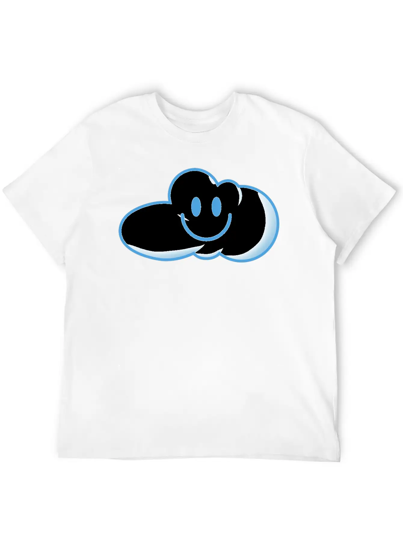 Little Cute Laughing Clouds Essential Cotton Tee For Daily Outfits – Unisex Style