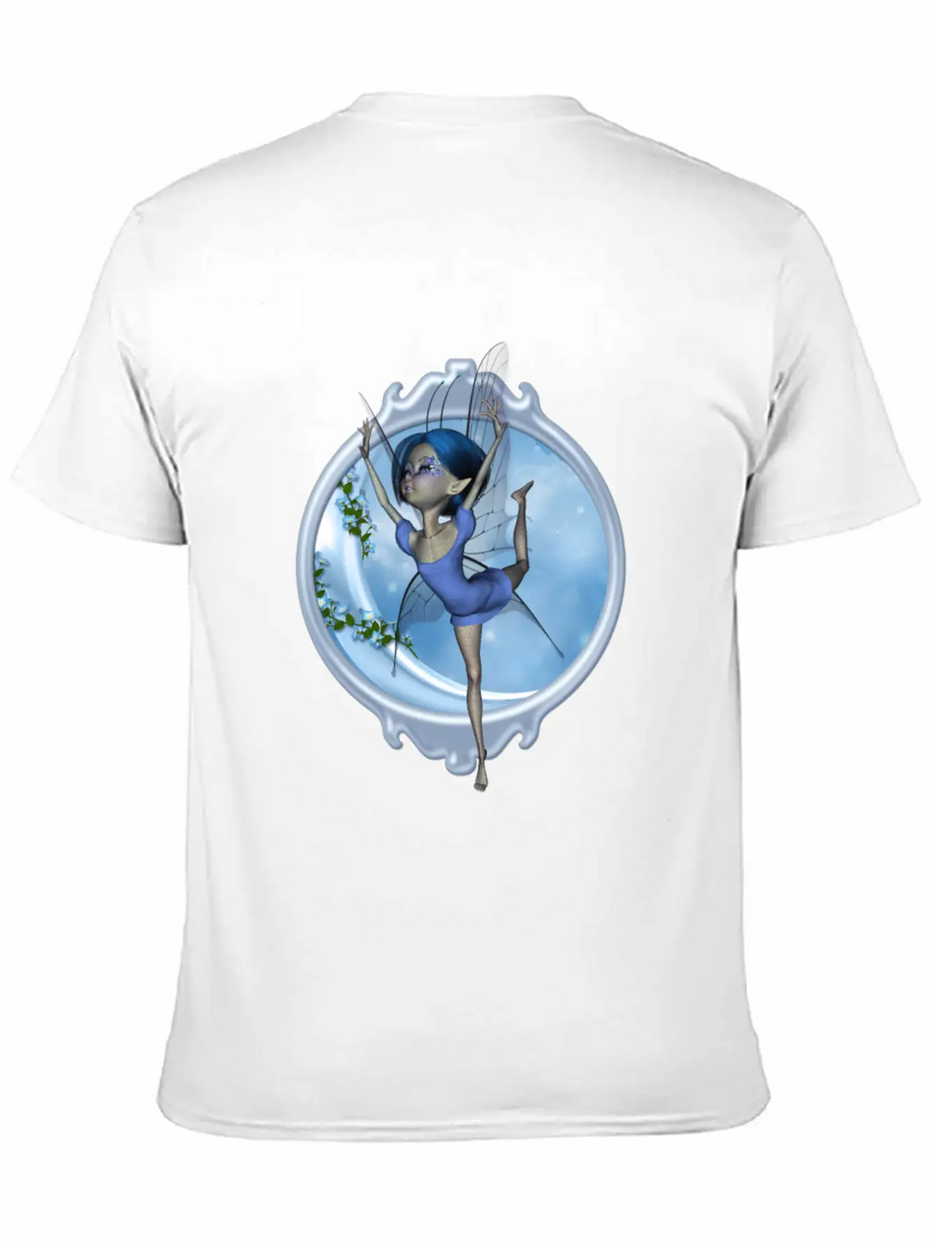 Little Fairy Dancing On The Moon Classic Cotton Tee – Unisex Comfort For Any Season