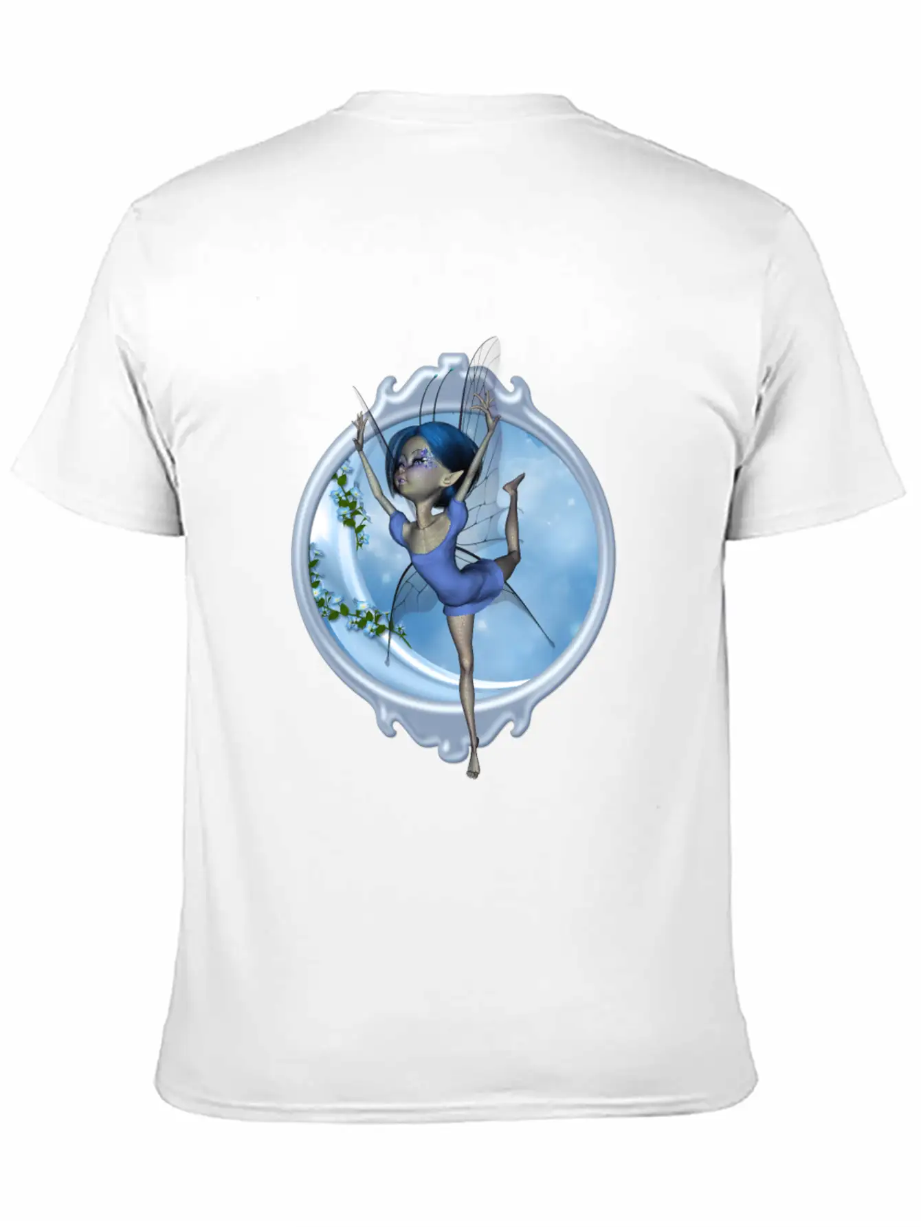 Little Fairy Dancing On The Moon Classic Cotton Tee – Unisex Comfort For Any Season