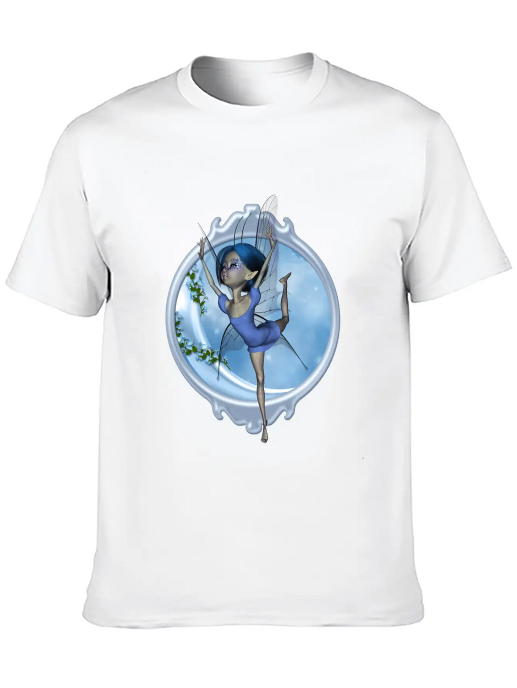 Little Fairy Dancing On The Moon Classic Cotton Tee – Unisex Comfort For Any Season
