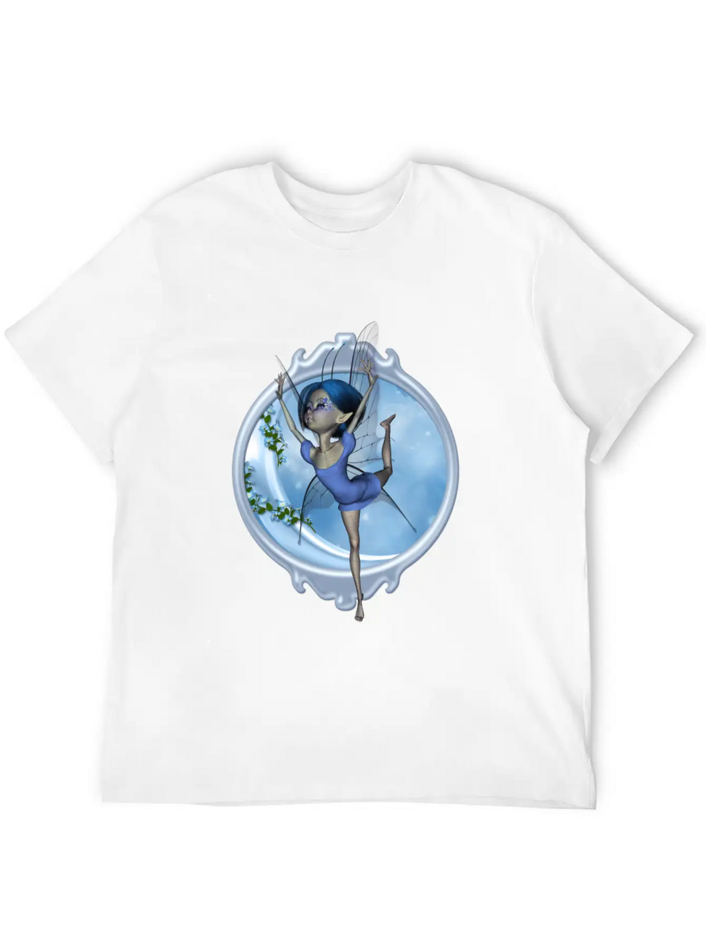 Little Fairy Dancing On The Moon Classic Cotton Tee – Unisex Comfort For Any Season