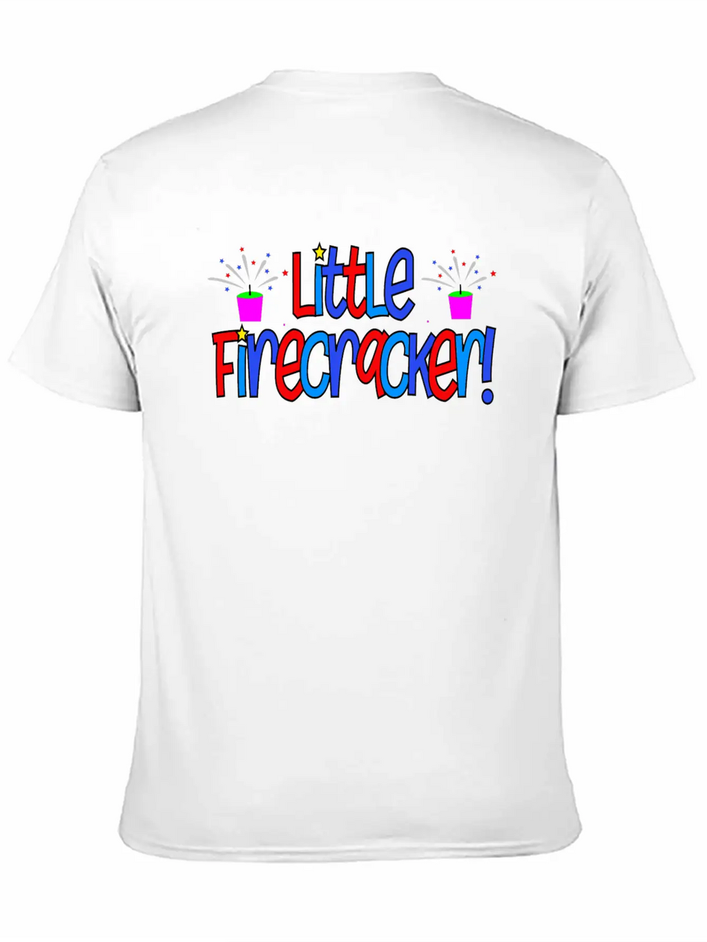 Little Fire Cracker Festival Breathable Soft Cotton T-Shirt – Timeless Casual Look