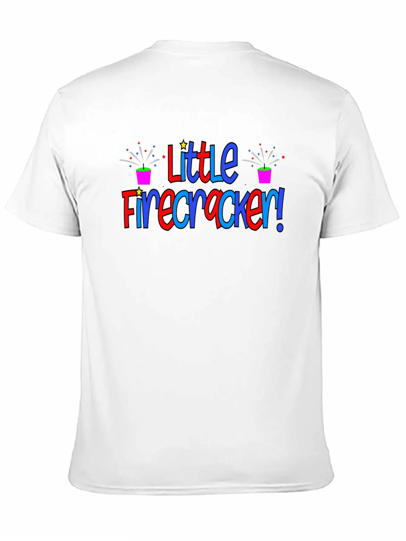 Little Fire Cracker Festival Breathable Soft Cotton T-Shirt – Timeless Casual Look