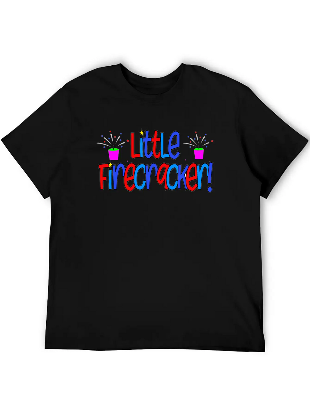 Little Fire Cracker Festival Breathable Soft Cotton T-Shirt – Timeless Casual Look