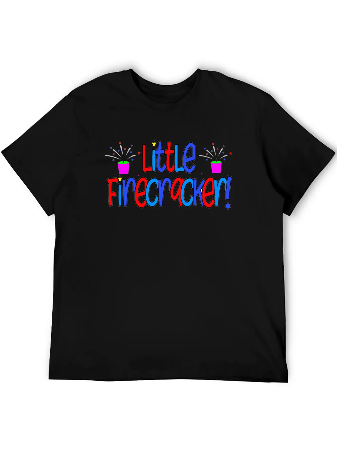 Little Fire Cracker Festival Breathable Soft Cotton T-Shirt – Timeless Casual Look