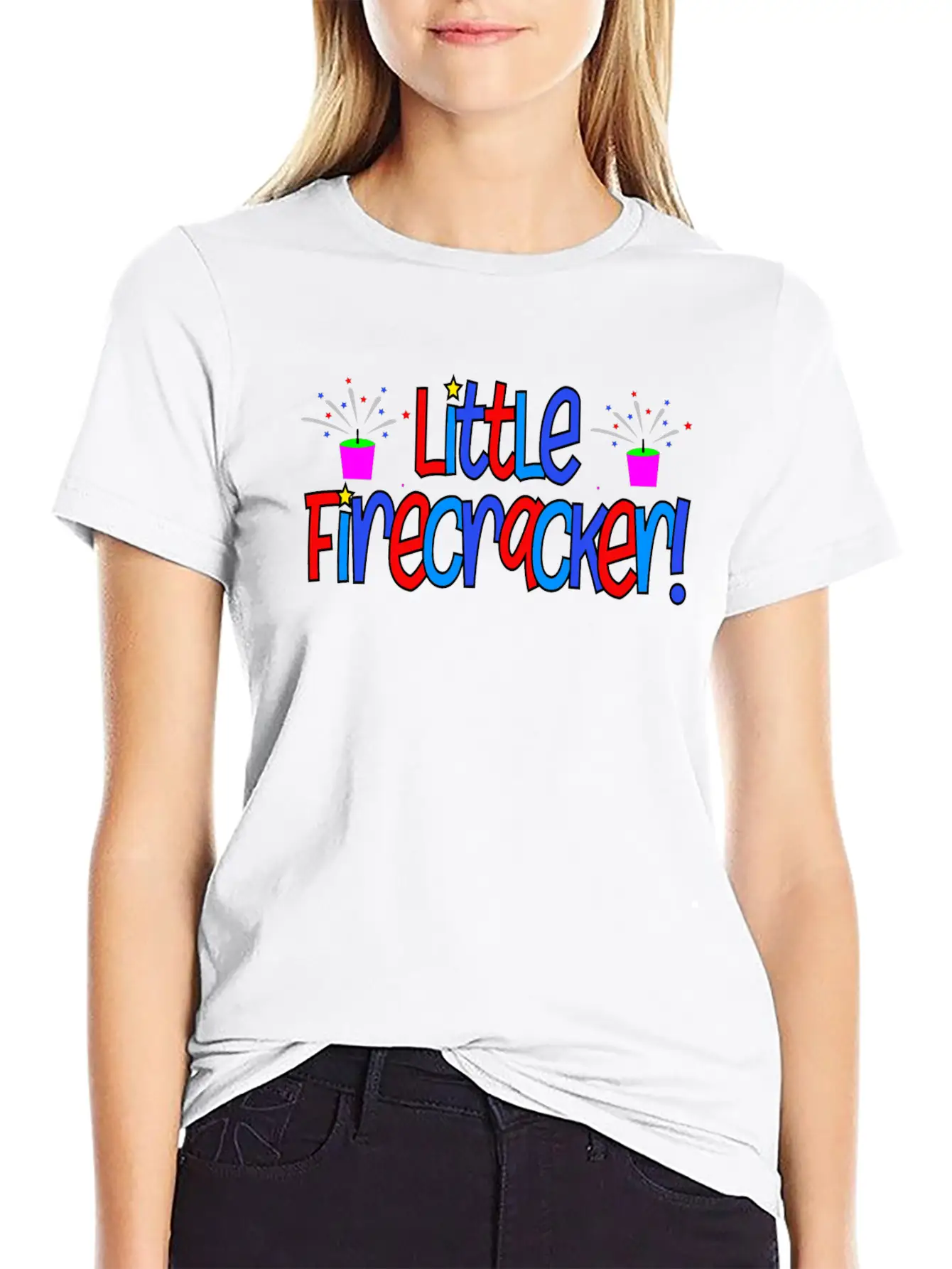 Little Fire Cracker Festival Breathable Soft Cotton T-Shirt – Timeless Casual Look