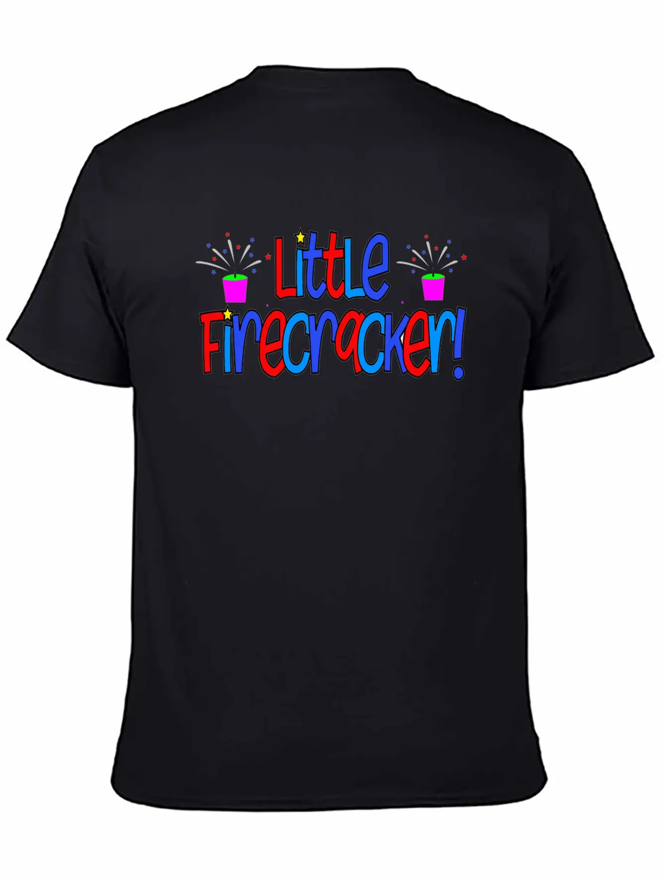 Little Fire Cracker Festival Breathable Soft Cotton T-Shirt – Timeless Casual Look