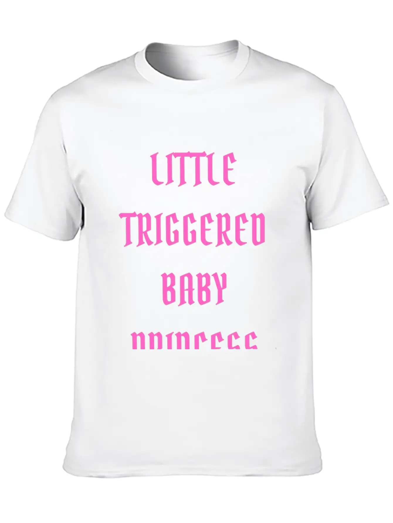 Little Triggered Baby Princess Classic Cotton Tee – Unisex Comfort For Any Season