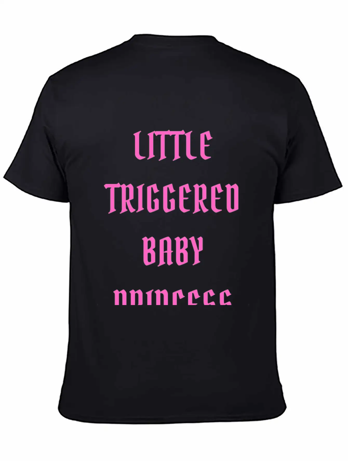 Little Triggered Baby Princess Classic Cotton Tee – Unisex Comfort For Any Season