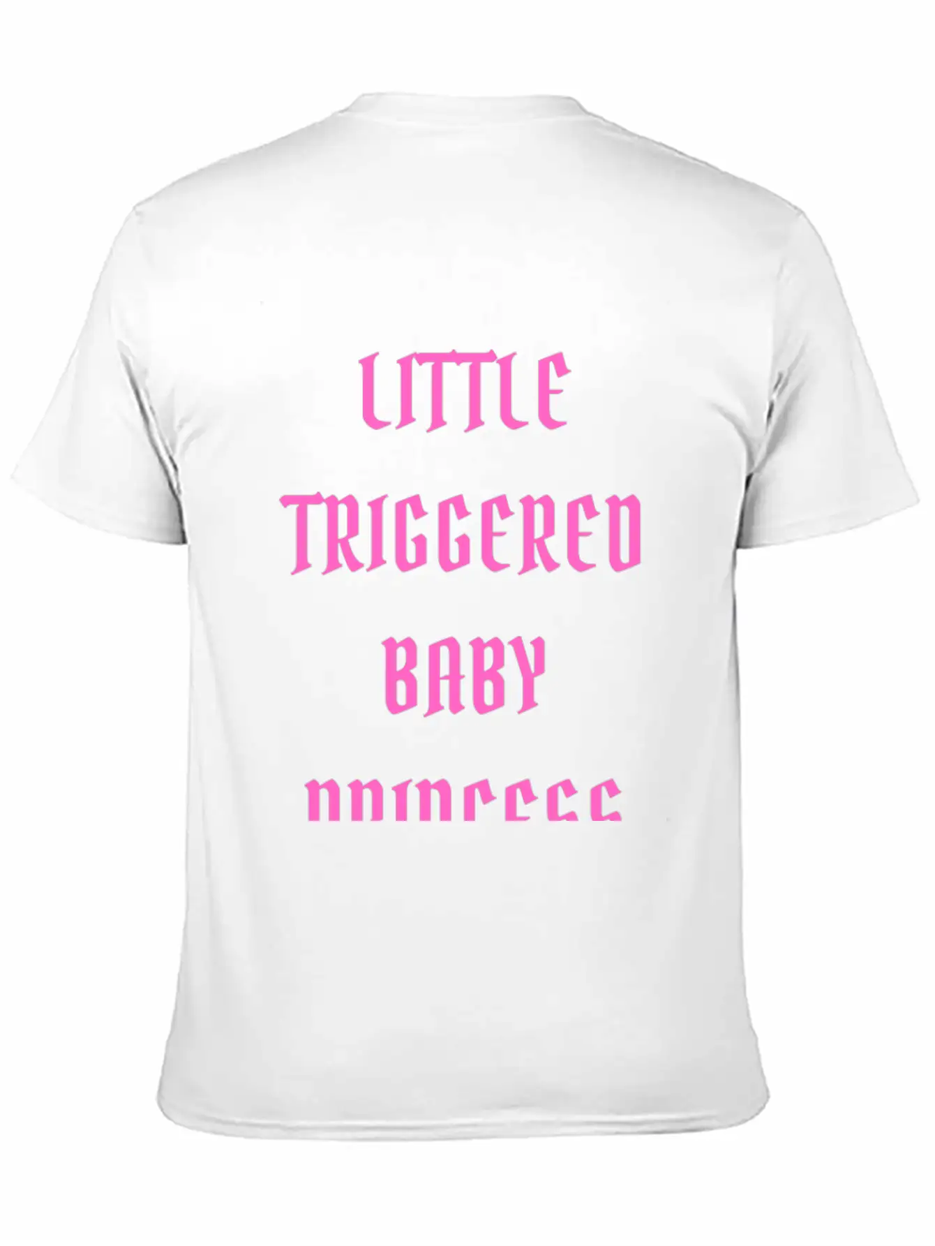 Little Triggered Baby Princess Classic Cotton Tee – Unisex Comfort For Any Season